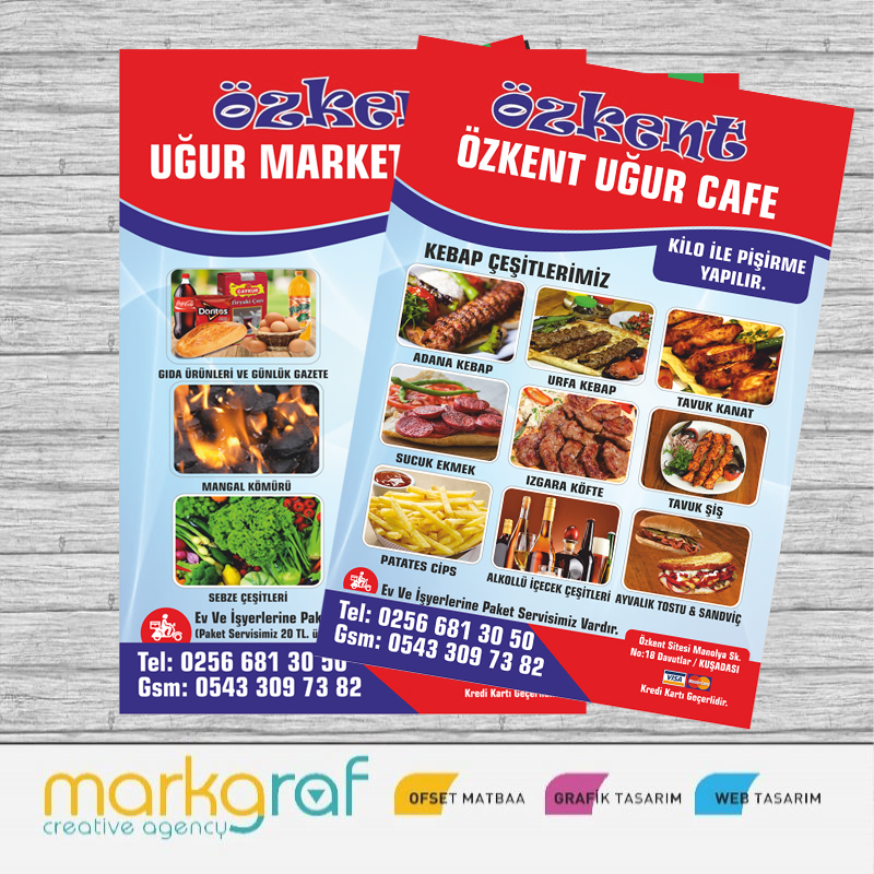 A5 MARKET BROŞÜR BASKI