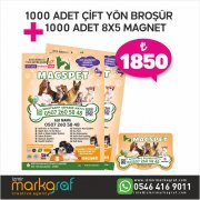 BROŞÜR MAGNET BASKI