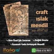 ISLAK MENDİL BASKI KONAK