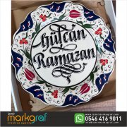 KALİGRAFİK YAZILI TABAK 20