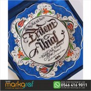KALİGRAFİK YAZILI TABAK 01