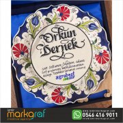 KALİGRAFİK YAZILI TABAK 03