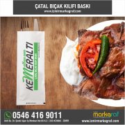 KUŞADASI ÇATAL BIÇAK KILIFI BASKI