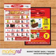 MARKET İNSERT BASIMI