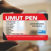 PİMAPEN ŞEFFAF KARTVİZİT