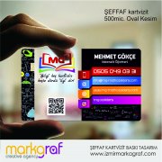 ŞEFFAF KARTVİZİT İZMİR 35