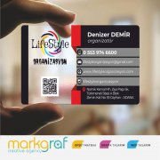 ŞEFFAF KARTVİZİT KEMERALTI