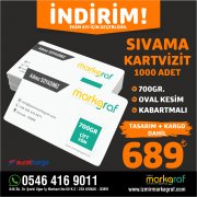 SIVAMA KARTVİZİT 700GR