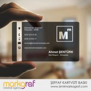 VIP ŞEFFAF KARTVİZİT